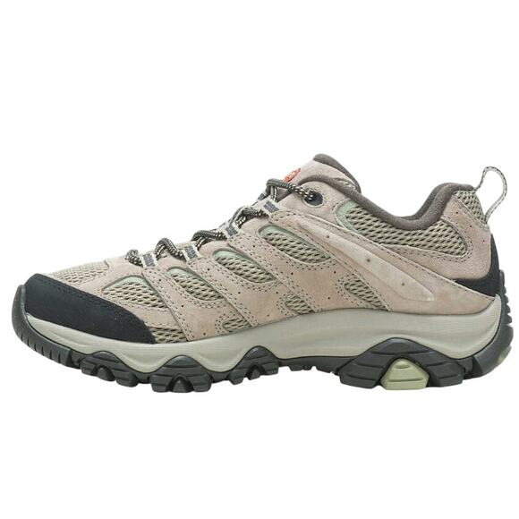 Merrell Womens Moab 3 Hiking Sneakers US 7.5 M EU 38 Tan Leather Athletic NIB - Picture 2 of 14